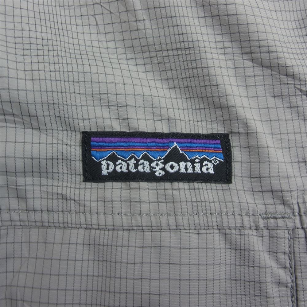 patagonia パタゴニア 28580 Reversible Snap-Zip Jacket リバーシブル スナップ ジップ フリース ジャケット グレー系 カーキ系【中古】