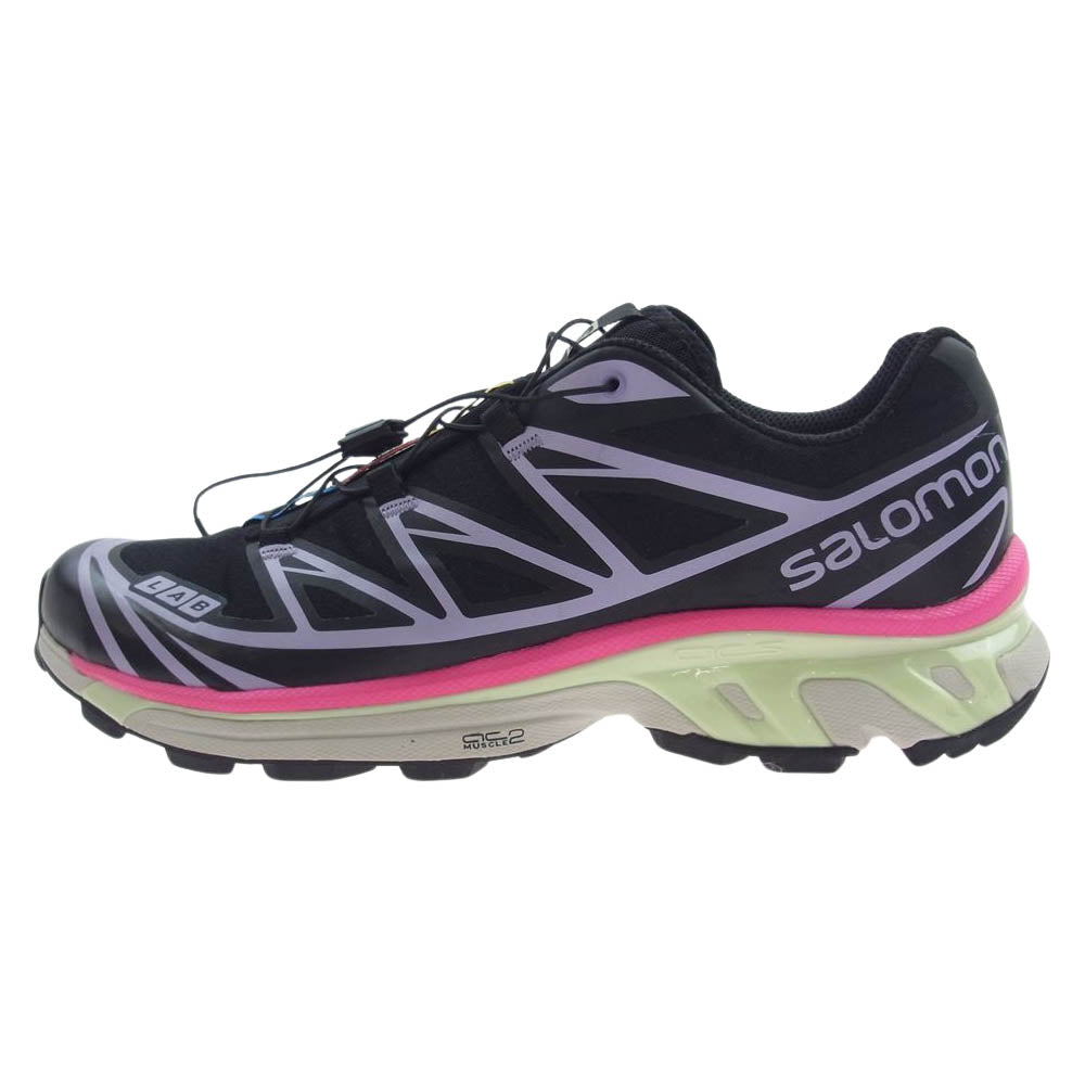 salomon サロモン 414550 XT-6 ADV Black/Nimbus Cloud/Lavender スニーカー ブラック系 28cm【中古】