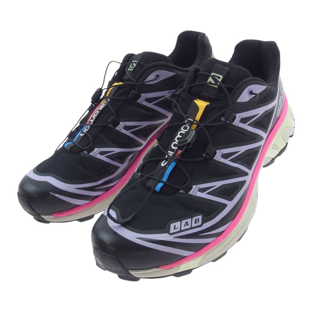 salomon サロモン 414550 XT-6 ADV Black/Nimbus Cloud/Lavender スニーカー ブラック系 28cm【中古】