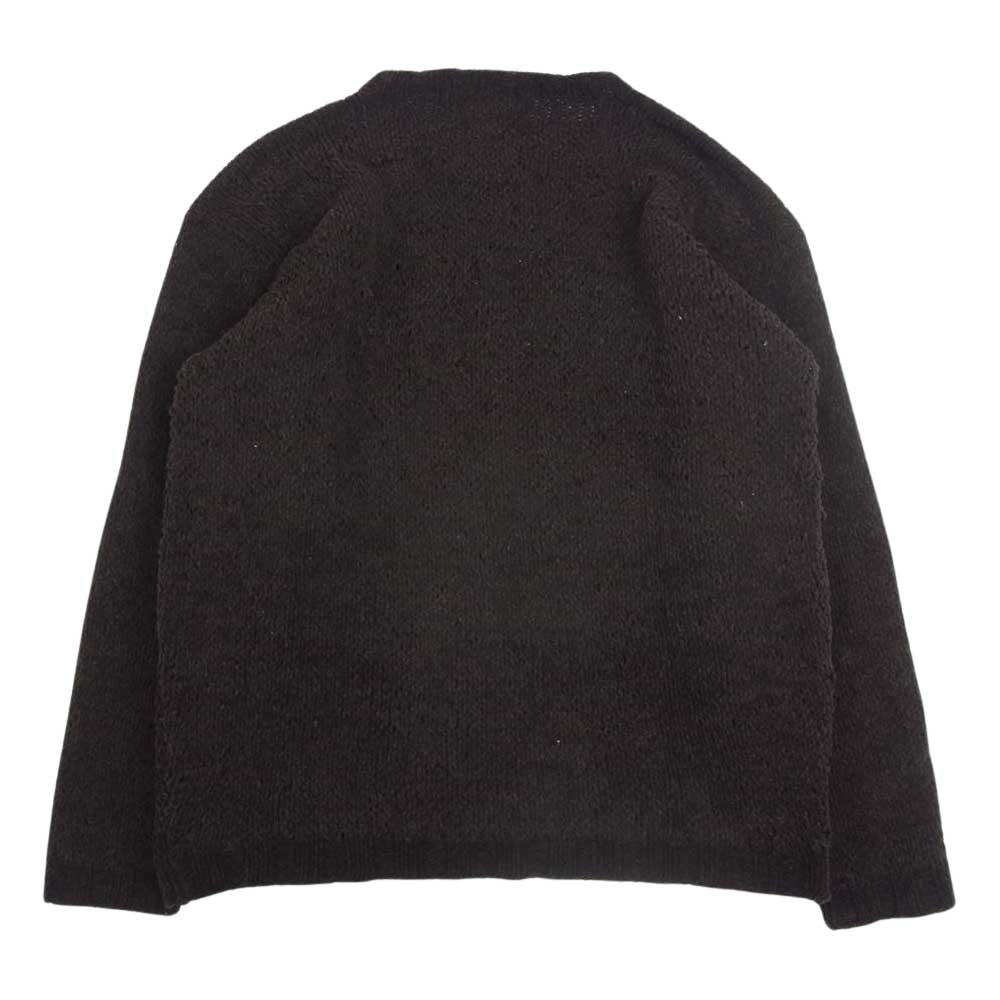 POLO RALPH LAUREN ポロ・ラルフローレン レーヨン リネン 混 コットンニット ブラウン系 M【中古】