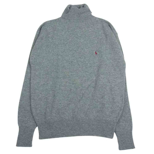 POLO RALPH LAUREN ポロ・ラルフローレン タートルネック ハイネック ニット グレー系 L【中古】