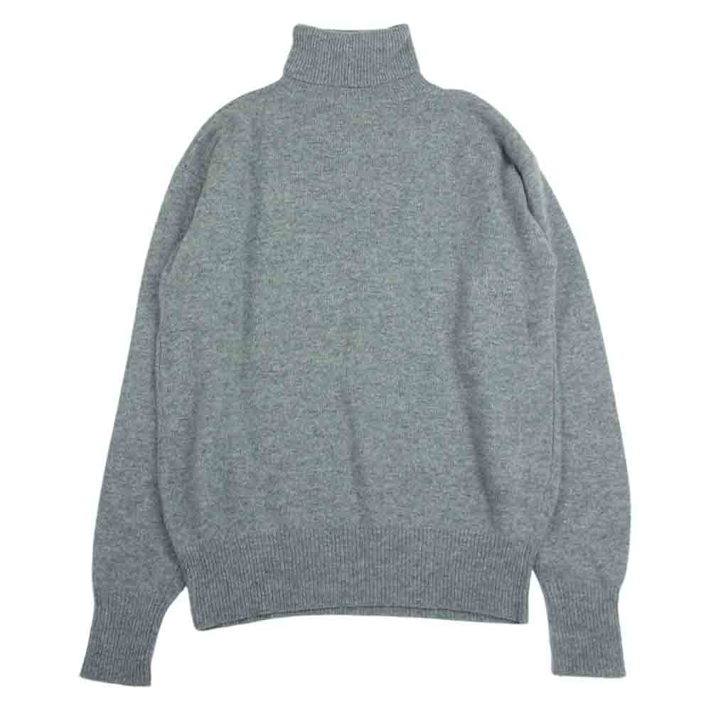 レア【新品未使用】ポロラルフローレン　グレー タートルネック ポンチョ POLO RALPH LAUREN ポロ・ラルフローレン タートルネック ハイネック