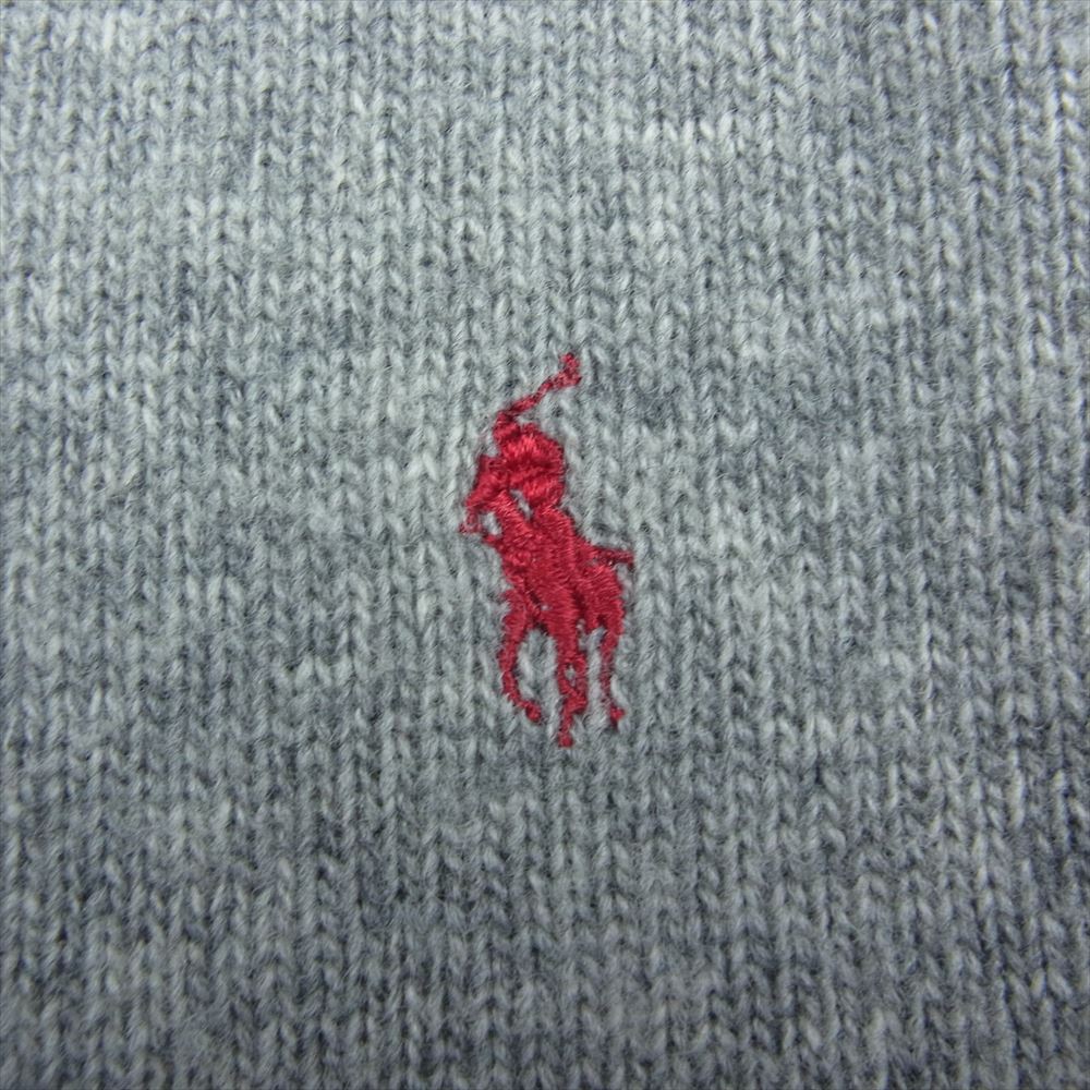 POLO RALPH LAUREN ポロ・ラルフローレン タートルネック ハイネック ニット グレー系 L【中古】