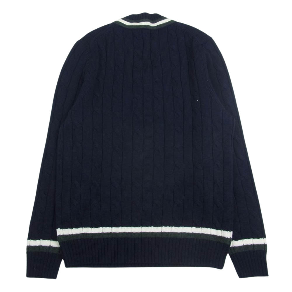 Brooks Brothers ブルックスブラザーズ Vネック ニット ネイビー系 M【中古】