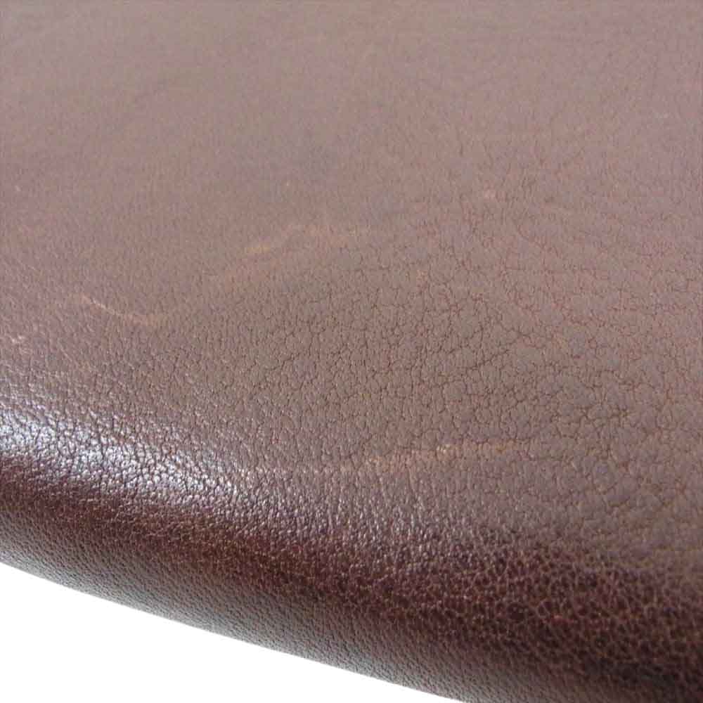 ジャパンファクトリー JAW034 TIDY2.0 栃木レザー タンニングレザー ラウンドジップ ウォレット 長財布 ブラウン系【中古】