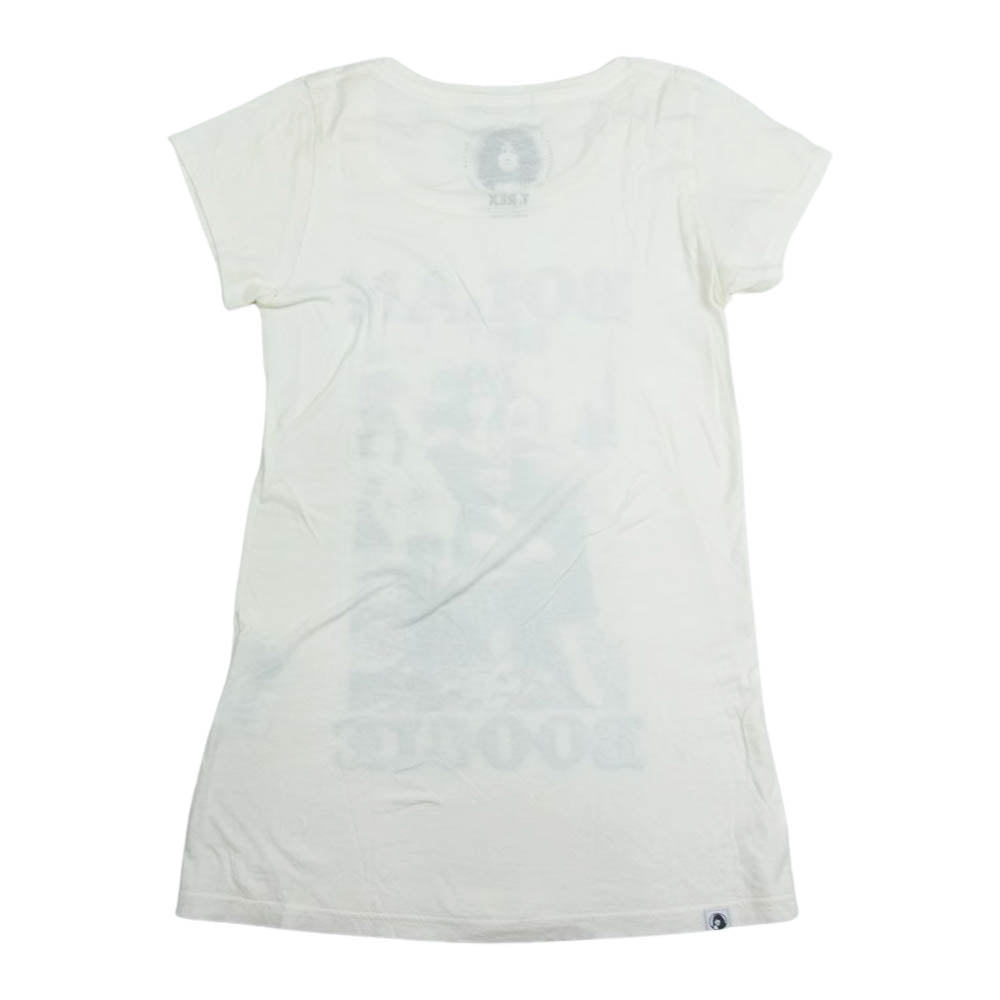 HYSTERIC GLAMOUR ヒステリックグラマー 0192CT04 T.REX プリント 半袖 Tシャツ オフホワイト系 F【中古】