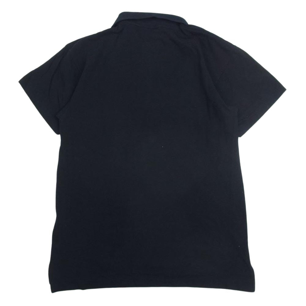 GABOR ガボール ギャランティカード付属 Atelier Mark Polo Shirt アトリエ マーク ポロシャツ ブラック系 S【中古】