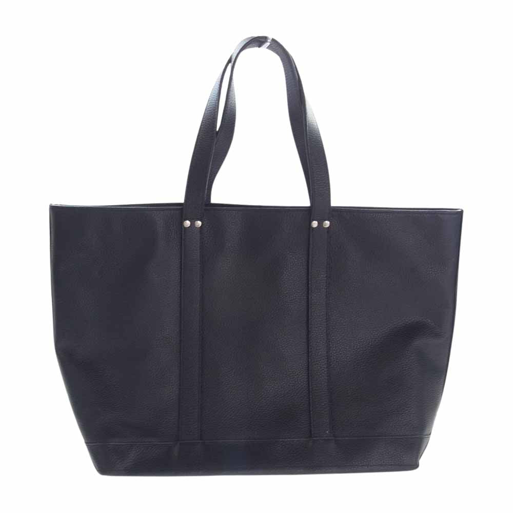 EVISU エヴィス yamane guaranteed ヤマネギャランティード レザー トート バッグ ブラック系【中古】