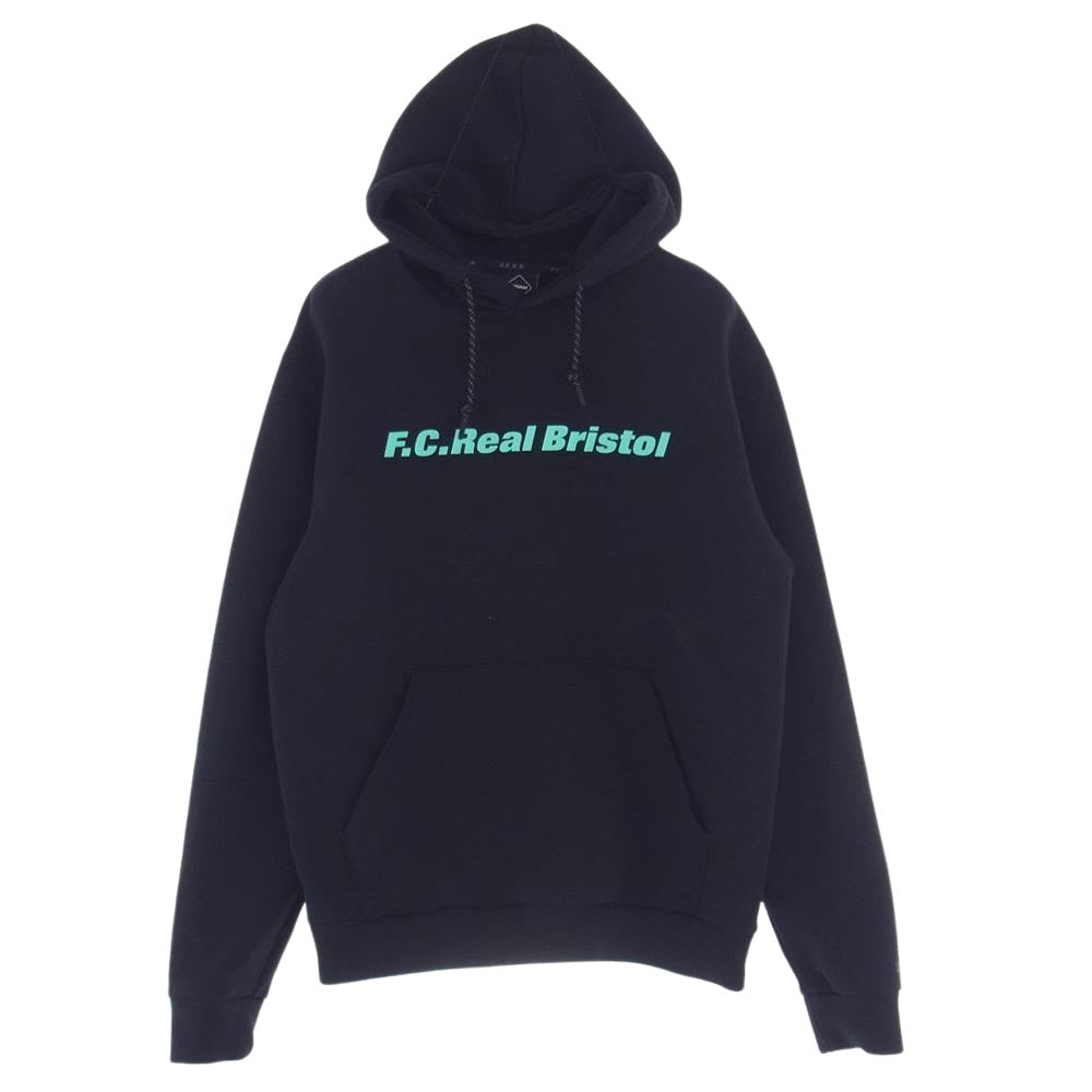 F.C.R.B. エフシーアールビー 21AW FCRB-212062 AUTHENTIC LOGO TECH KNIT TRAINING HOODIE スウェット パーカー ブラック系 M【中古】