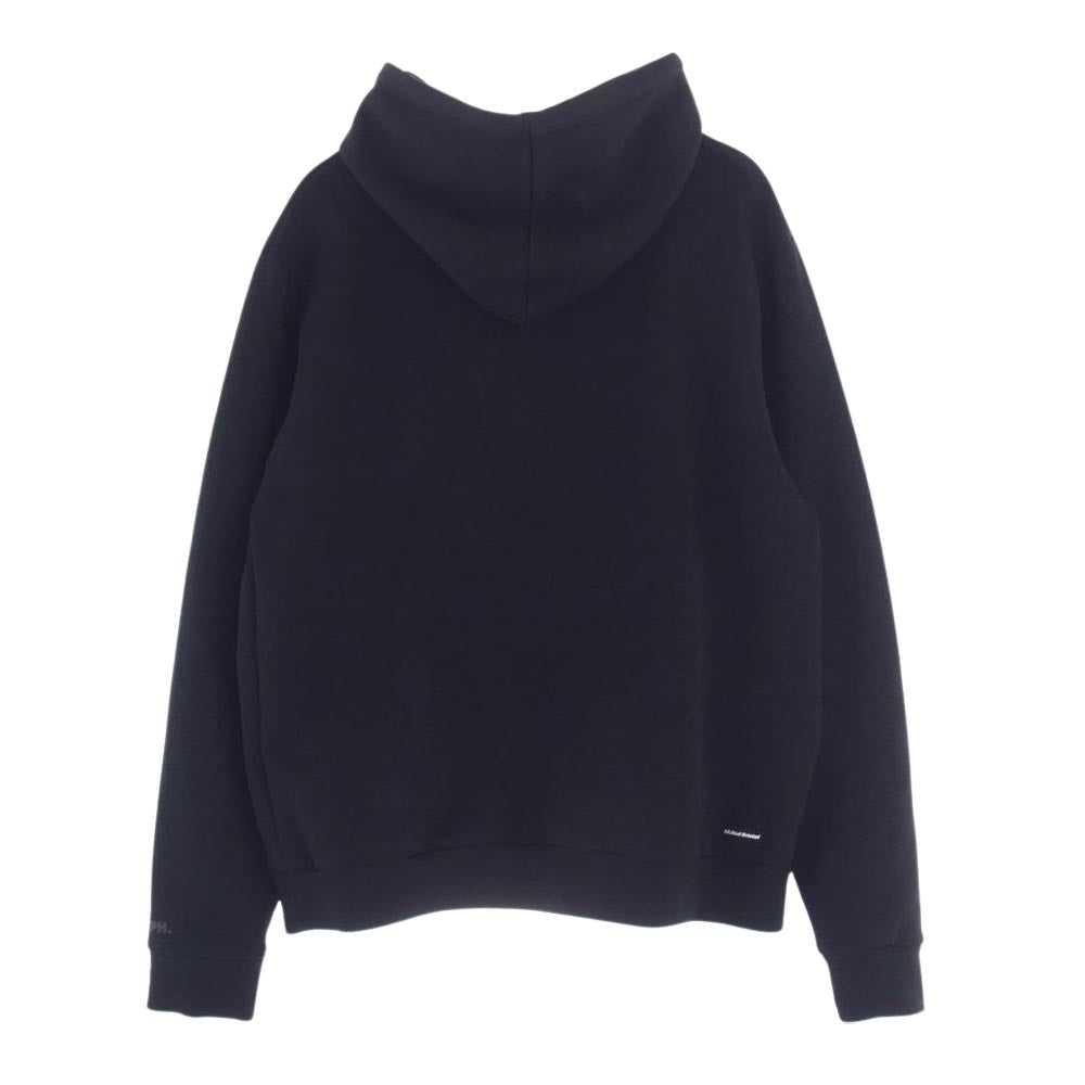 F.C.R.B. エフシーアールビー 21AW FCRB-212062 AUTHENTIC LOGO TECH KNIT TRAINING HOODIE スウェット パーカー ブラック系 M【中古】