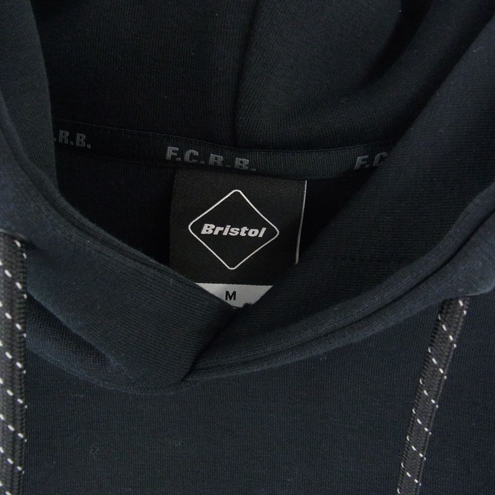 F.C.R.B. エフシーアールビー 21AW FCRB-212062 AUTHENTIC LOGO TECH KNIT TRAINING HOODIE スウェット パーカー ブラック系 M【中古】