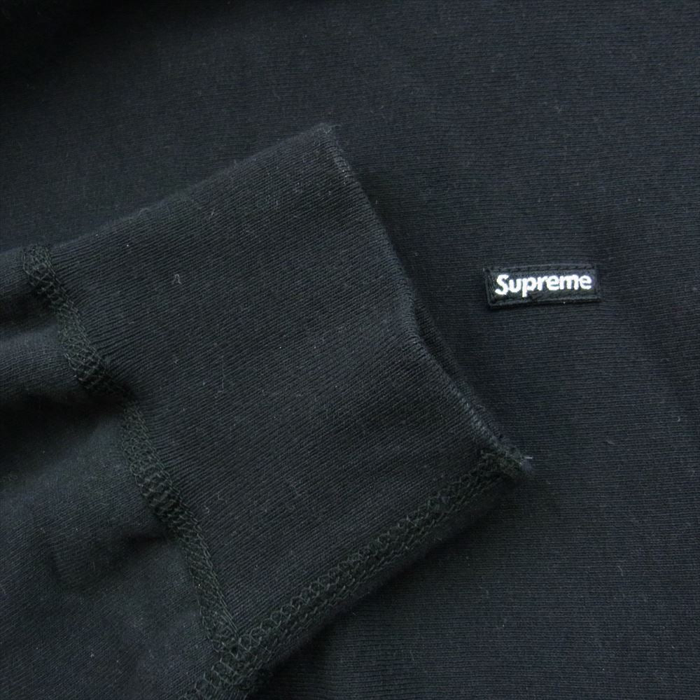 Supreme シュプリーム 22SS Small Box Hooded Sweatshirt スモールボックスロゴ プルオーバー パーカー ブラック  ブラック系 M【中古】