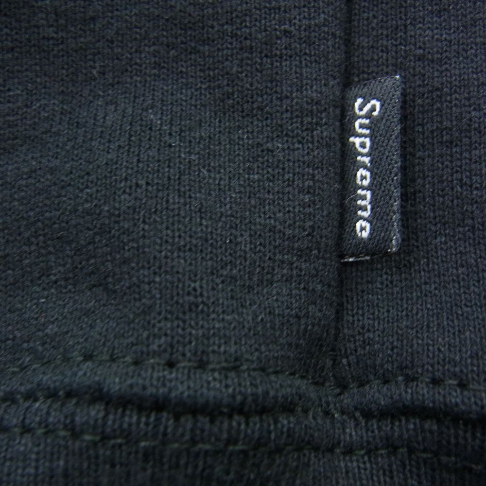 Supreme シュプリーム 21SS Small Box Zip Hooded Sweatshirt スモールボックス ロゴ ジップアップ パーカーブラック  ブラック系 M【美品】【中古】