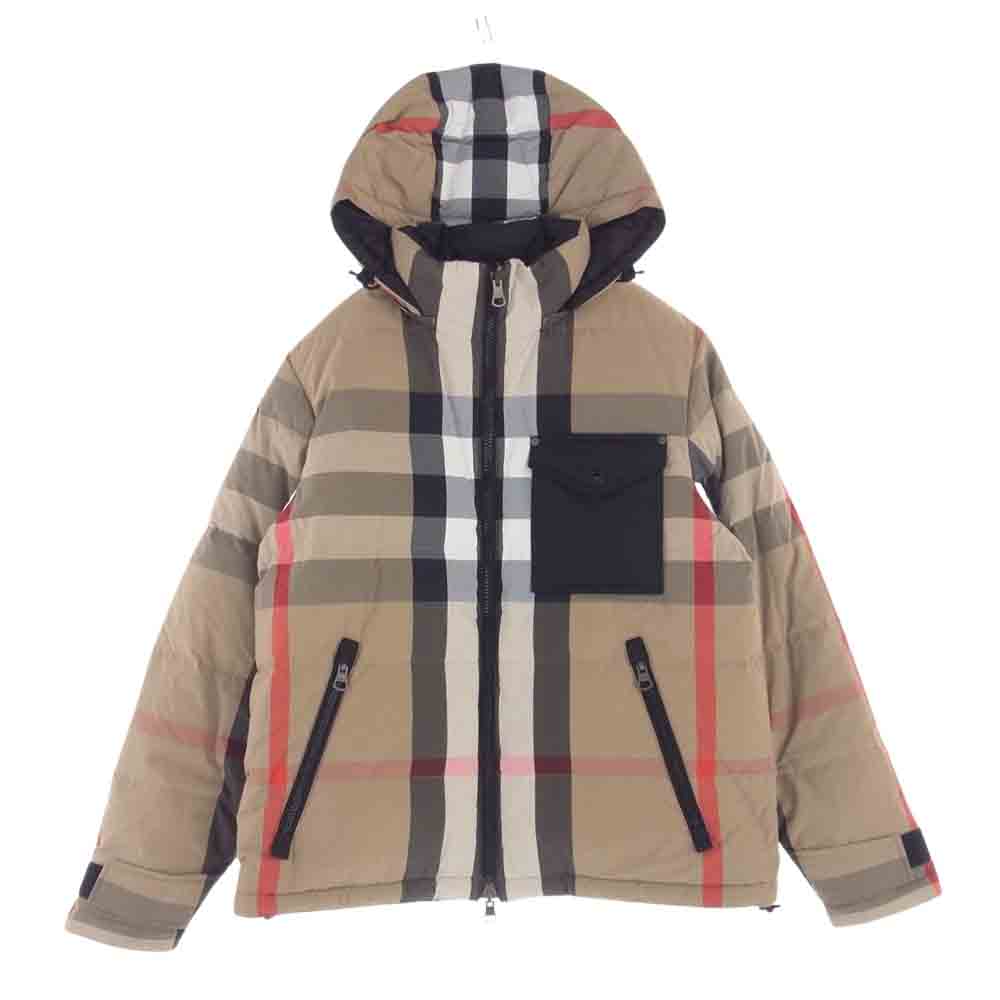 BURBERRY バーバリー 20AW 8064291 REVERSIBLE DOWN PUFFER JACKET ノバチェック リバーシブル ナイロン ダウン ジャケット マルチカラー系【美品】【中古】