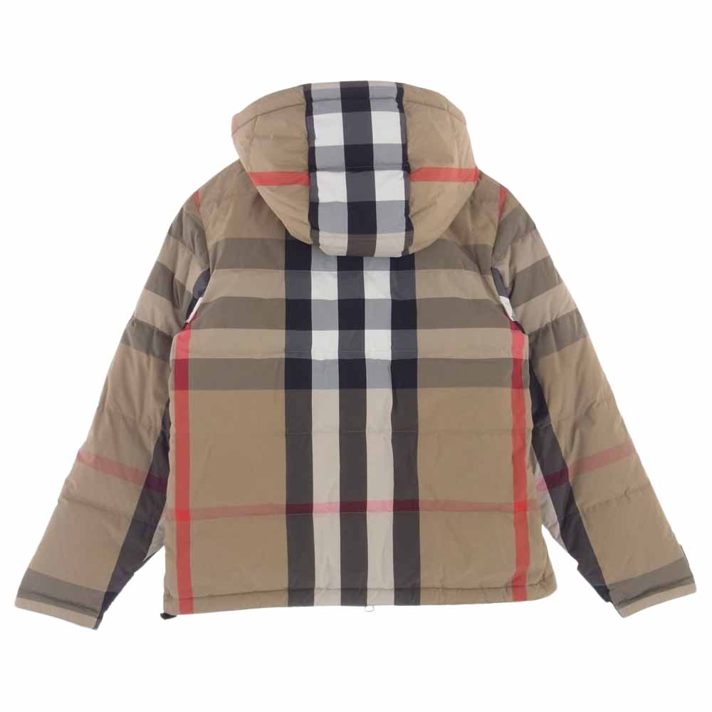 BURBERRY バーバリー 20AW 8064291 REVERSIBLE DOWN PUFFER JACKET ノバチェック リバーシブル ナイロン ダウン ジャケット マルチカラー系【美品】【中古】