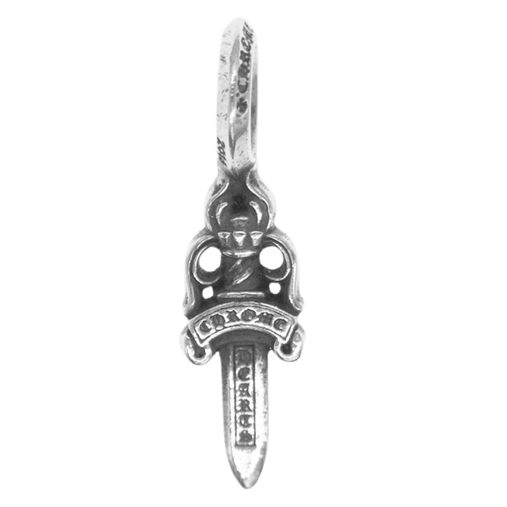 CHROME HEARTS クロムハーツ（原本無） ギャランティ付属 STACK DAGGER V2 ダガー スタック チャーム シルバー ペンダントトップ シルバー系【中古】