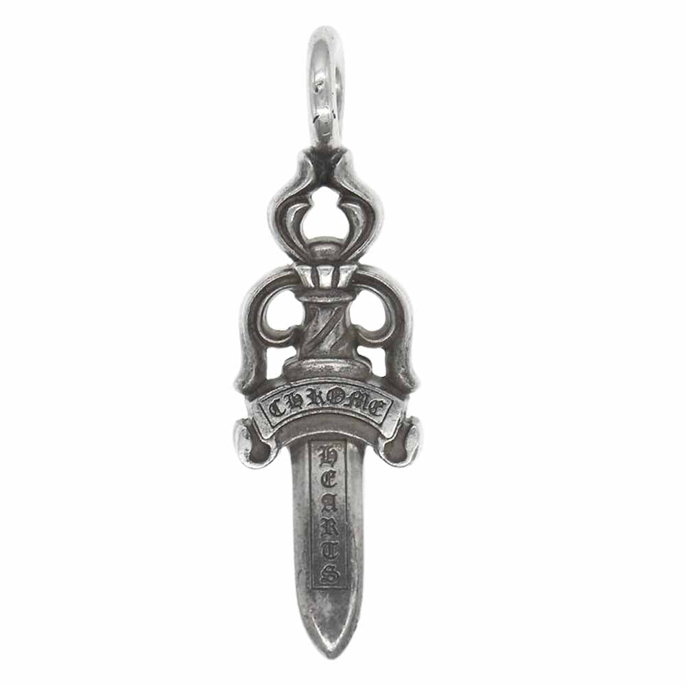 CHROME HEARTS クロムハーツ（原本無） DOUBLE DAGGER ダブルダガー ペンダントトップ シルバー系【中古】