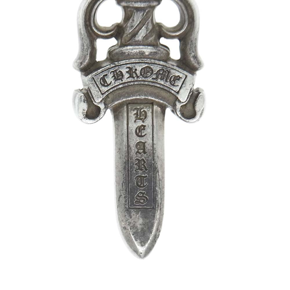 CHROME HEARTS クロムハーツ（原本無） DOUBLE DAGGER ダブルダガー ペンダントトップ シルバー系【中古】