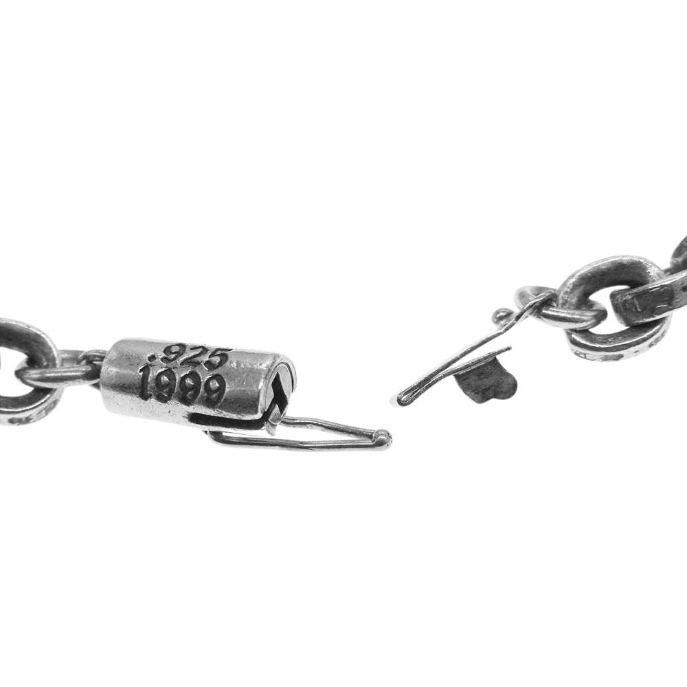 CHROME HEARTS クロムハーツ（原本無） PAPER CHAIN ペーパーチェーン ネックレス 18インチ シルバー系【中古】