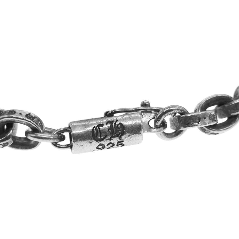 CHROME HEARTS クロムハーツ（原本無） PAPER CHAIN ペーパーチェーン ネックレス 18インチ シルバー系【中古】