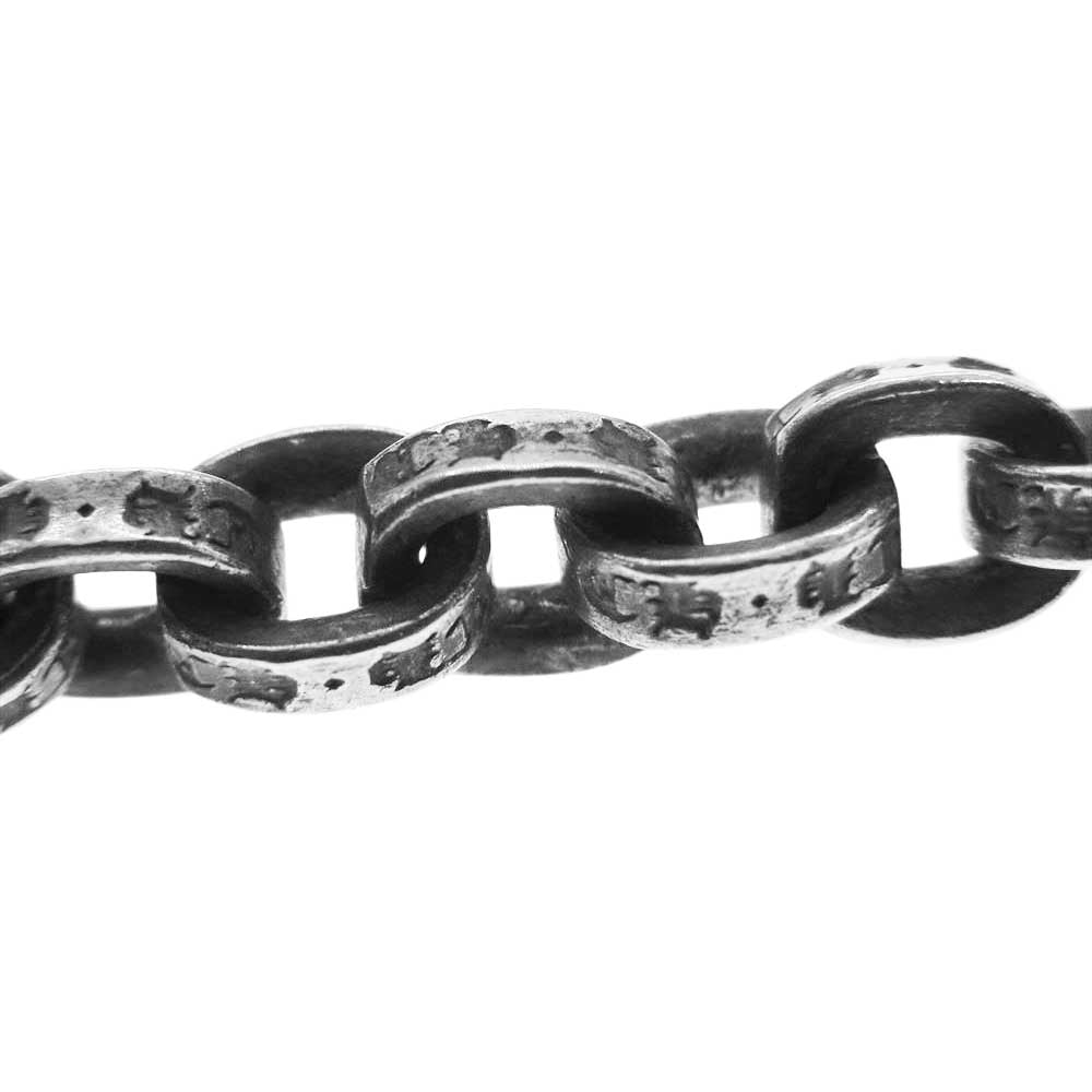 CHROME HEARTS クロムハーツ（原本無） PAPER CHAIN ペーパーチェーン ネックレス 18インチ シルバー系【中古】