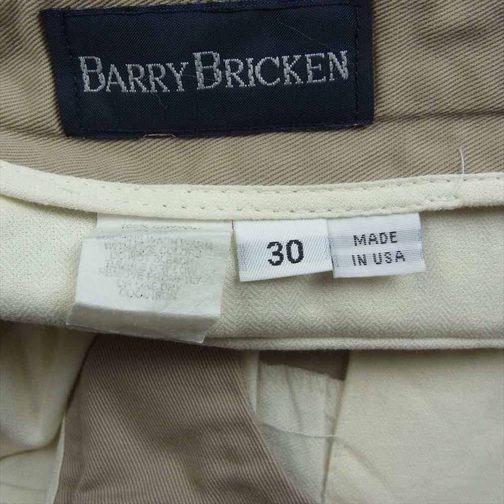バリーブリッケン ミリタリー チノ パンツ ベージュ系 30【中古】