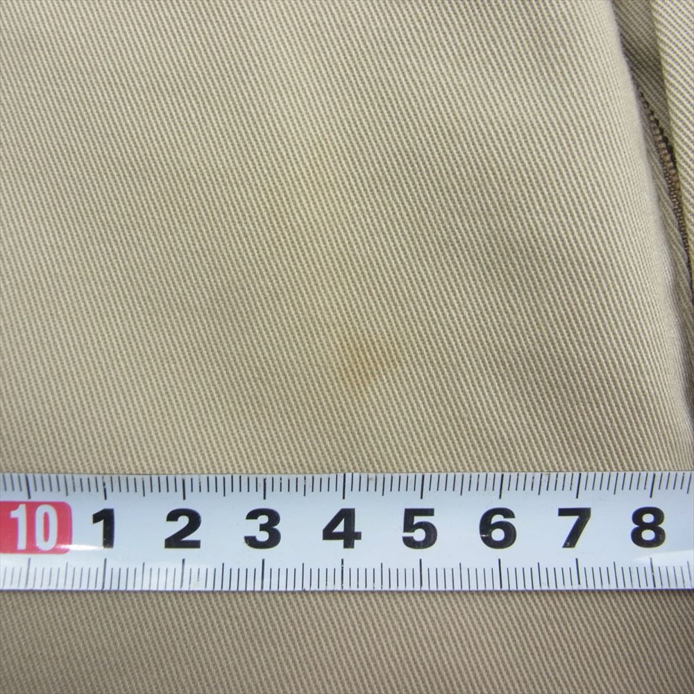 バリーブリッケン ミリタリー チノ パンツ ベージュ系 30【中古】