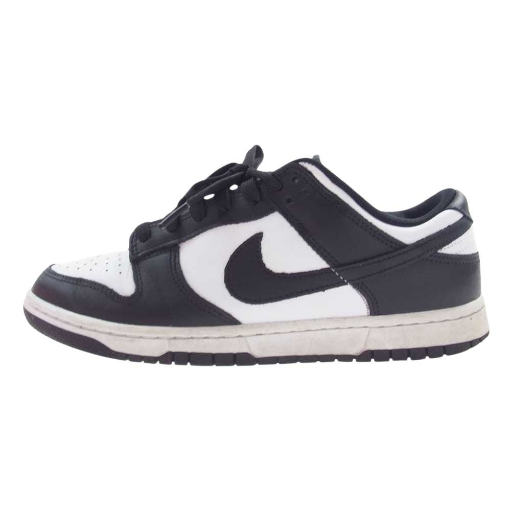 NIKE ナイキ DD1391-100 Dunk Low Retro White Black ダンク ロー レトロ ホワイト ブラック パンダ スニーカー ブラック系 ホワイト系 26.5cm【中古】
