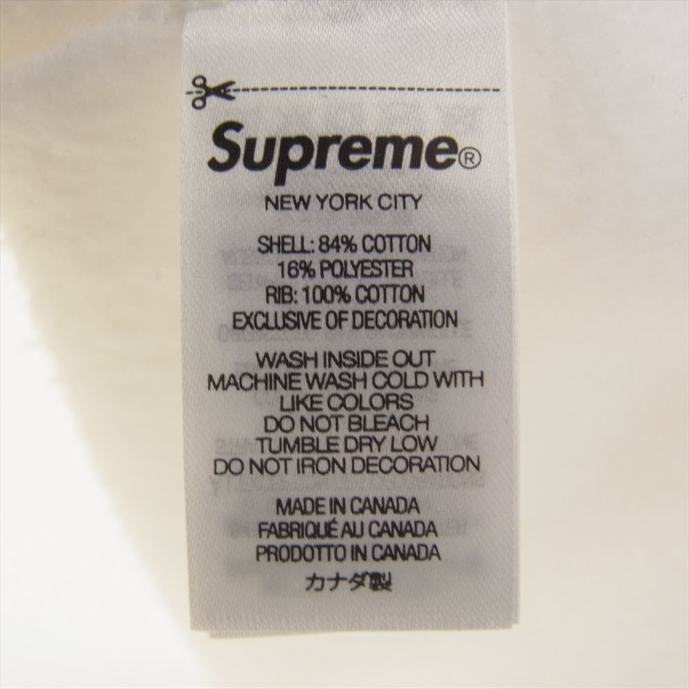 Supreme シュプリーム 23AW Box Logo Hooded Sweatshirt ボックスロゴ フーデッド スウェットシャツ フーディー パーカー ホワイト系 L【新古品】【未使用】【中古】