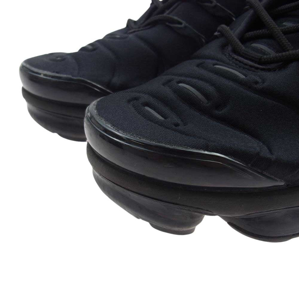 NIKE ナイキ 924453-004 AIR VAPORMAX PLUS エアヴェイパーマックス プラス ローカット スニーカー ブラック系 28cm【中古】