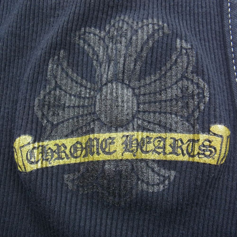 CHROME HEARTS クロムハーツ（原本無） 国内正規品 金文字 CHプラス スクロールラベル ホースシューバックプリント タンクトップ ブラック系 M【中古】