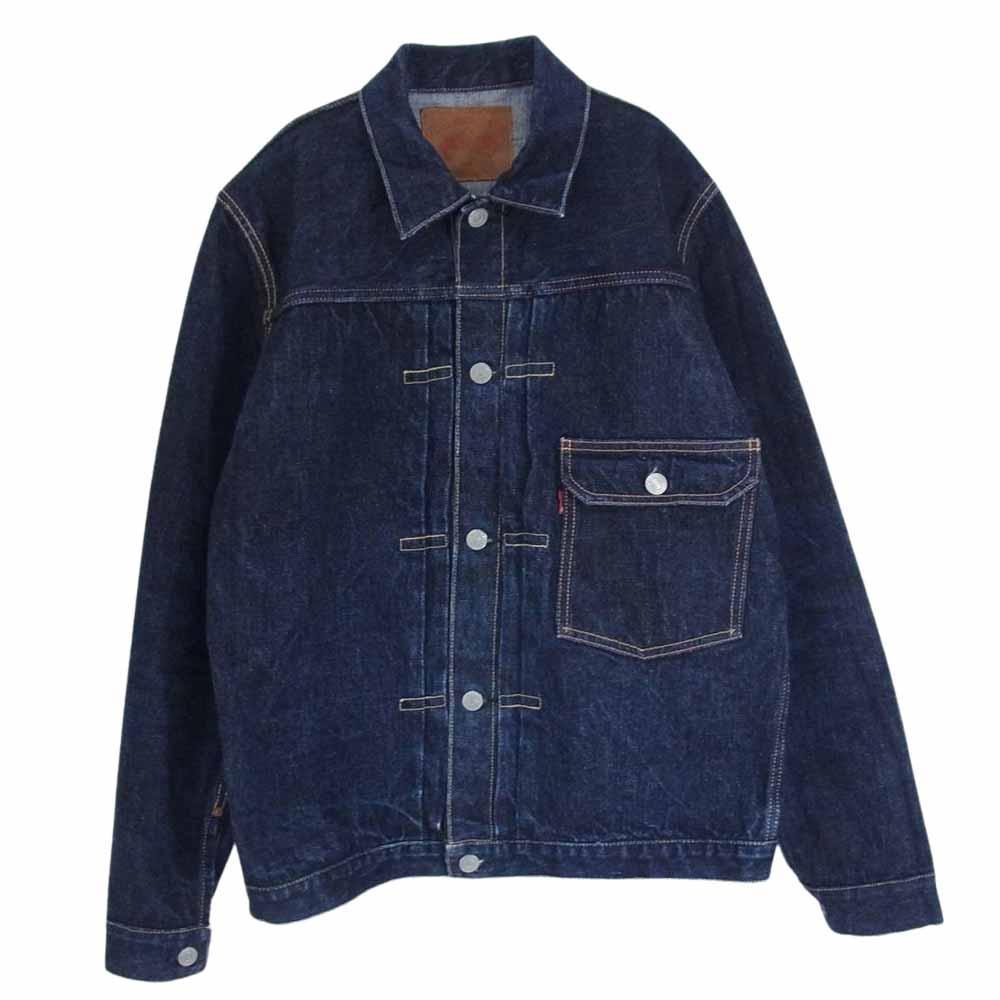 FULLCOUNT フルカウント Lot .2743 1st TIGHT FIT HEAVY OZ 15.5oz ファーストタイプ ヘビーオンス デニムジャケット サイズ40 インディゴブルー系 40【中古】