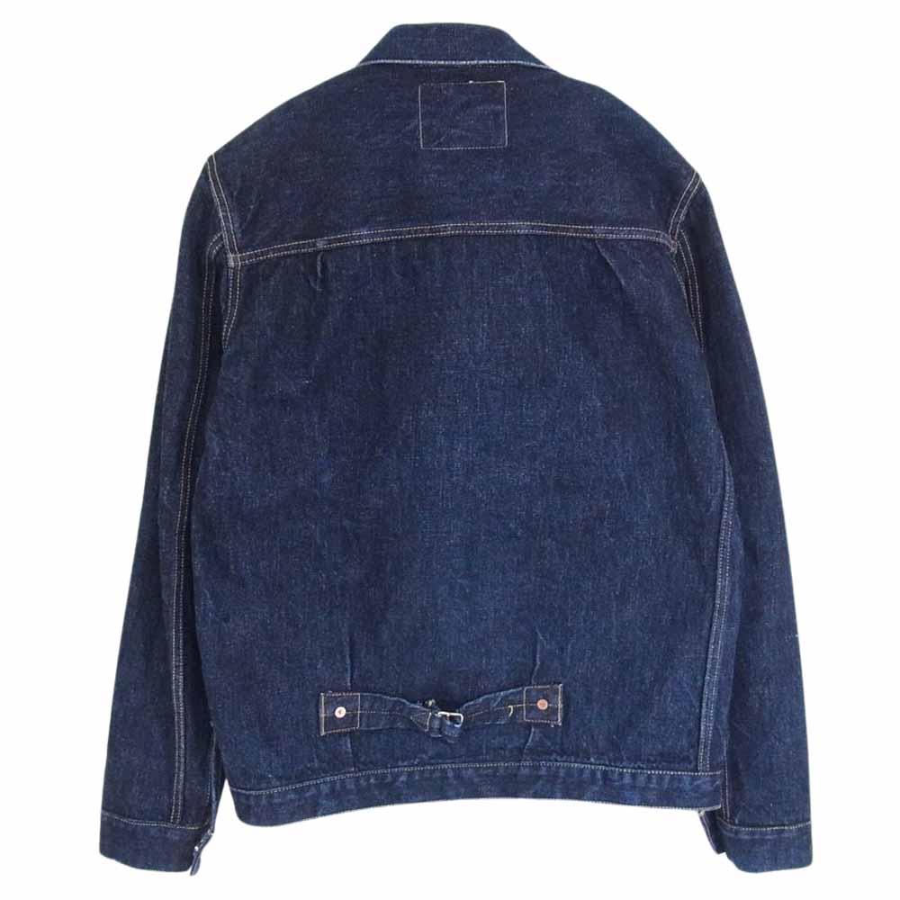 FULLCOUNT フルカウント Lot .2743 1st TIGHT FIT HEAVY OZ 15.5oz ファーストタイプ ヘビーオンス デニムジャケット サイズ40 インディゴブルー系 40【中古】