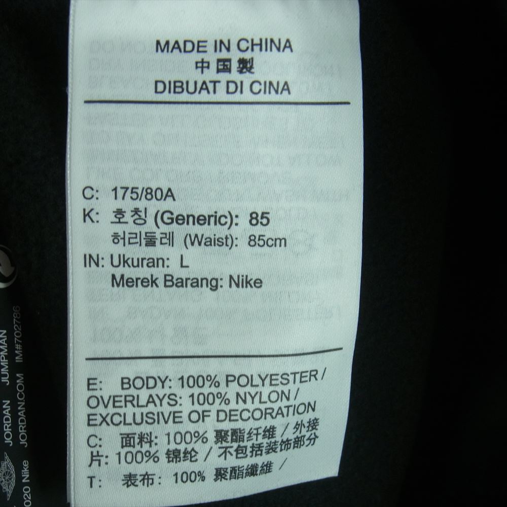 NIKE ナイキ CT3385-010 JORDAN BRAND AS M J MOUNTAINSIDE PANT ジョーダン ブランド ポーラテック フリース パンツ ブラック系 L【新古品】【未使用】【中古】