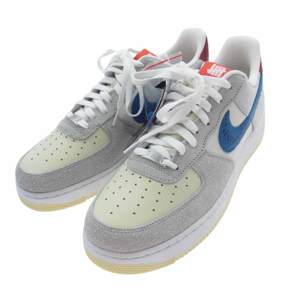 NIKE ナイキ DM8461-001 × UNDEFEATED Air Force 1 Low White アンディフィーテッド エアフォース1 ロー ホワイト マルチカラー系 30cm【新古品】【未使用】【中古】