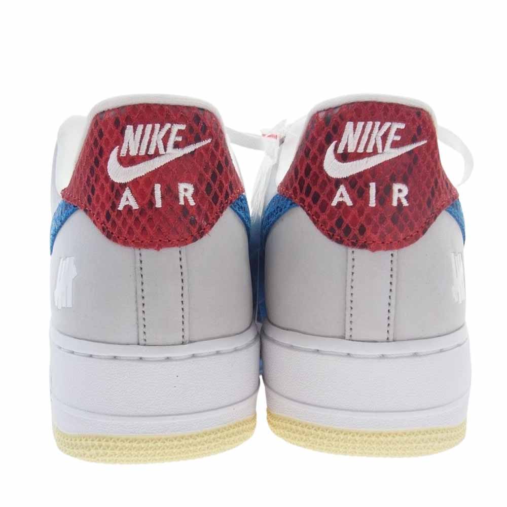 NIKE ナイキ DM8461-001 × UNDEFEATED Air Force 1 Low White アンディフィーテッド エアフォース1 ロー ホワイト マルチカラー系 30cm【新古品】【未使用】【中古】