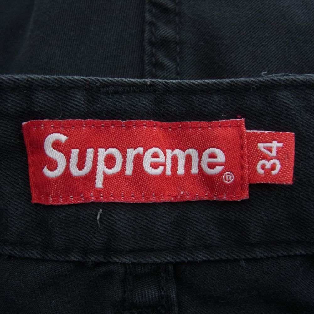Supreme シュプリーム 21AW Zip-Off Utility Pant ジップオフ ユーティリティ パンツ ブラック系 34【中古】