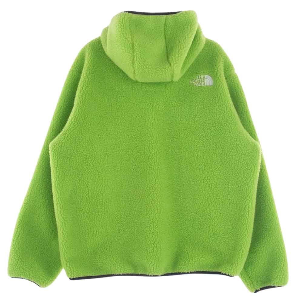 Supreme シュプリーム 20AW × THE NORTH FACE  ノースフェイス S Logo Hooded Fleece Jacket Sロゴ フーディ フリース ジャケット ライトグリーン系【中古】