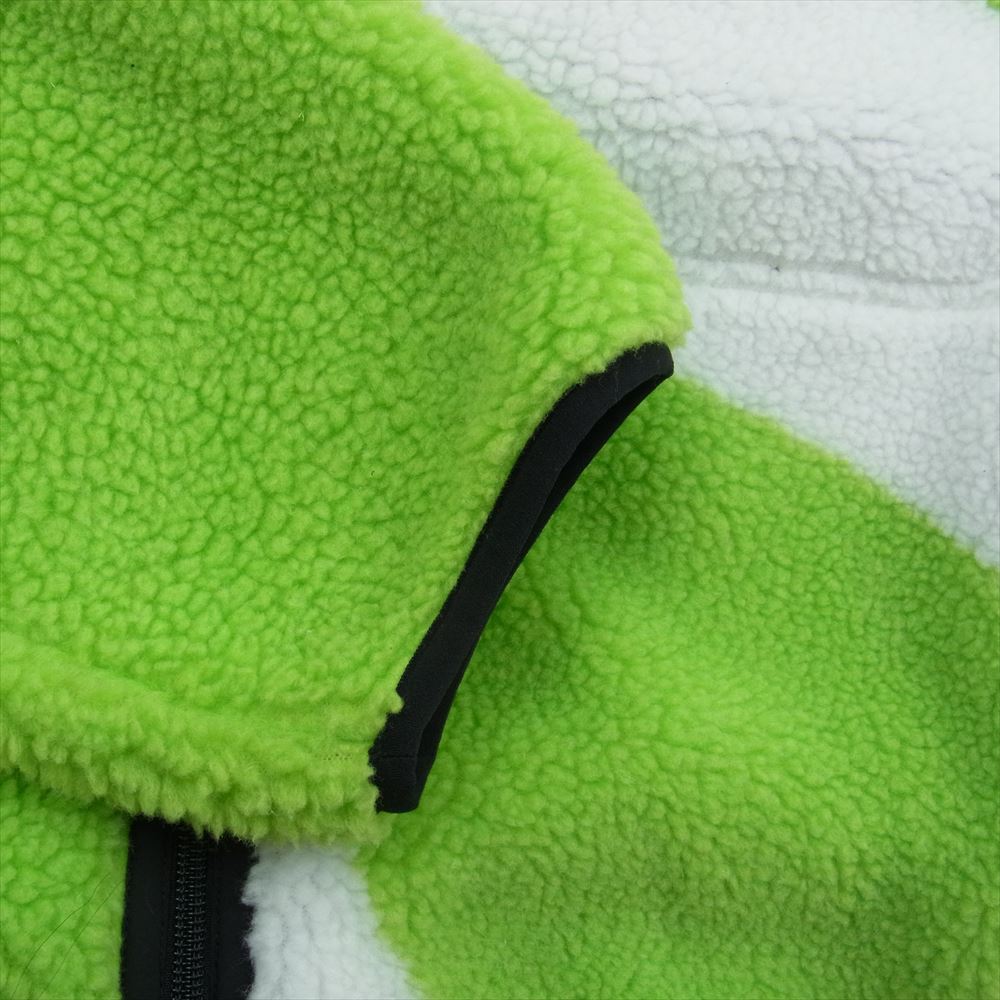 Supreme シュプリーム 20AW × THE NORTH FACE  ノースフェイス S Logo Hooded Fleece Jacket Sロゴ フーディ フリース ジャケット ライトグリーン系【中古】