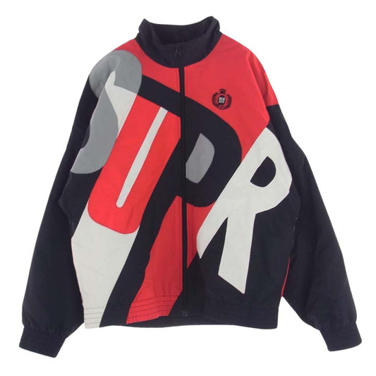 Supreme シュプリーム 20SS Big Letter Track Jacket ビッグレター ロゴ トラックジャケット フルジップ ブルゾン マルチカラー系 L【中古】