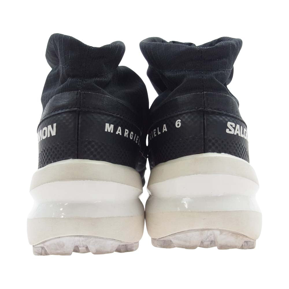 MAISON MARGIELA メゾンマルジェラ MM6 エムエムシックス × SALOMON サロモン S66WS0082 471695 CROSS LOW クロスロー スニーカー ブラック系 25cm【中古】