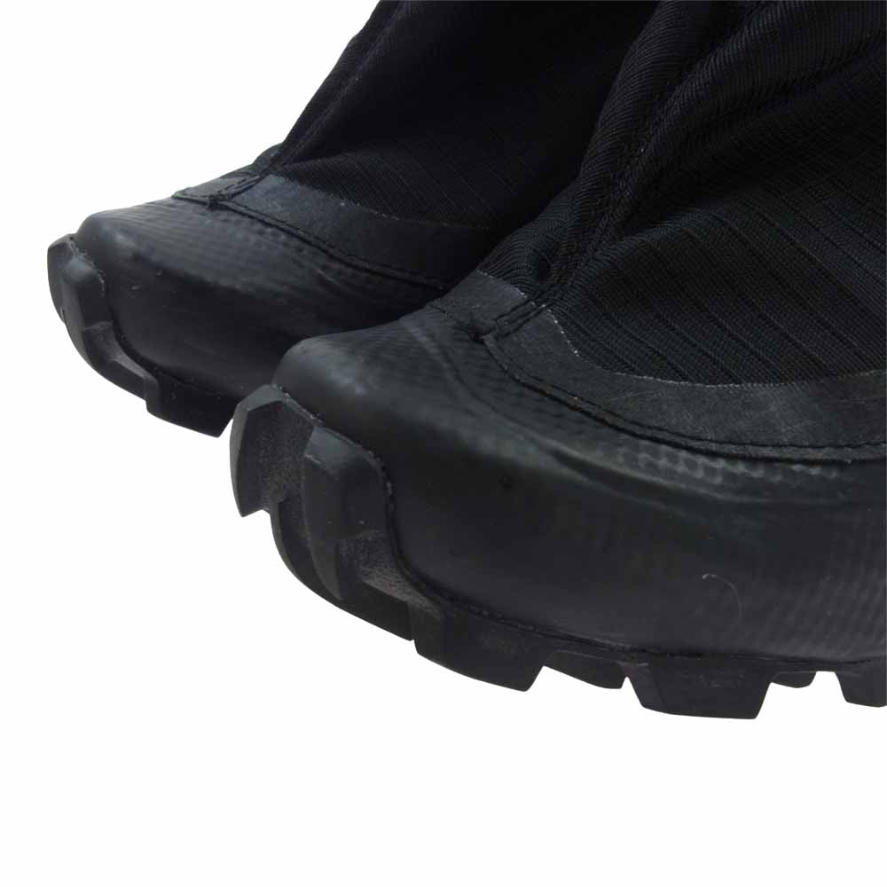 MAISON MARGIELA メゾンマルジェラ MM6 エムエムシックス × SALOMON サロモン S66WS0082 471695 CROSS LOW クロスロー スニーカー ブラック系 25cm【中古】