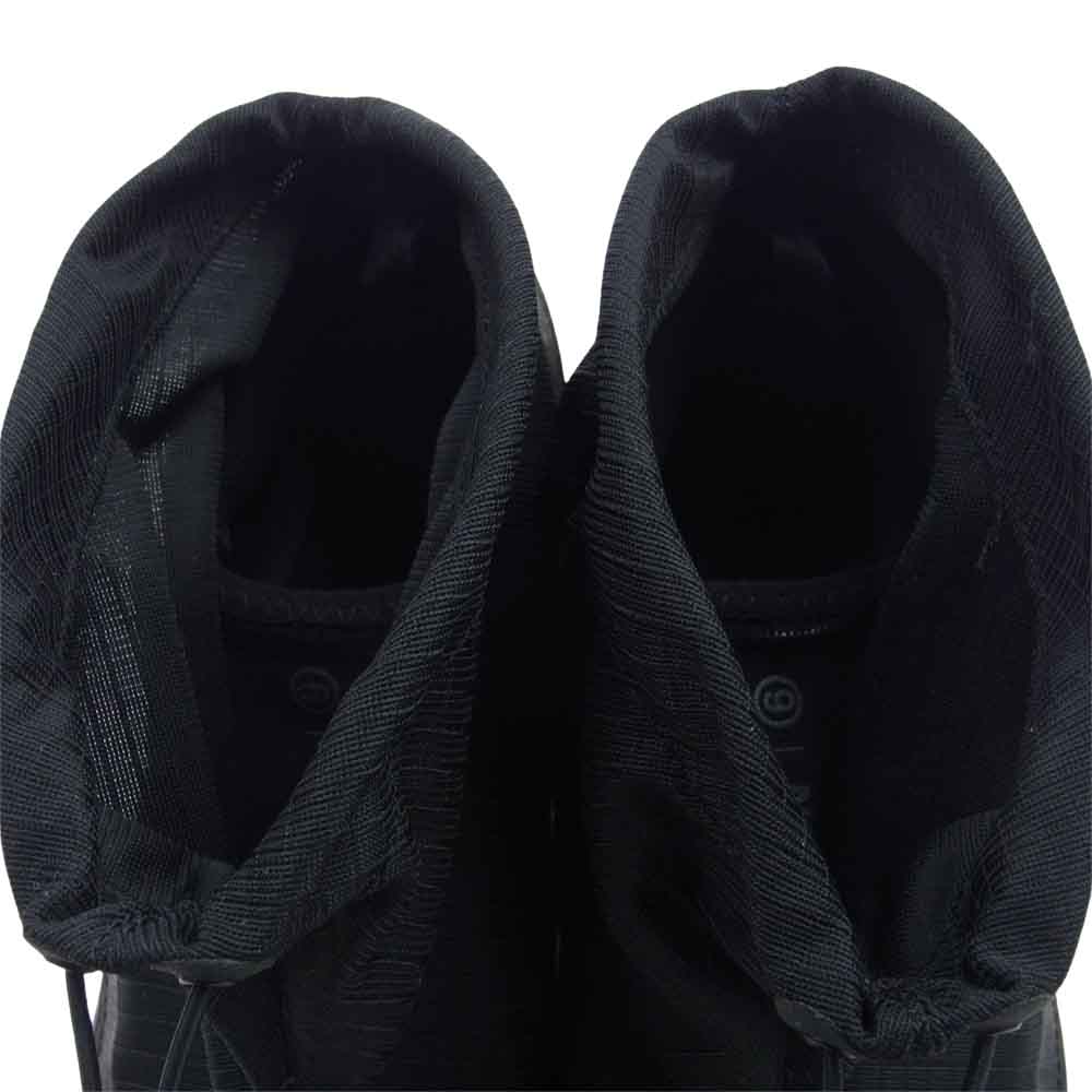 MAISON MARGIELA メゾンマルジェラ MM6 エムエムシックス × SALOMON サロモン S66WS0082 471695 CROSS LOW クロスロー スニーカー ブラック系 25cm【中古】