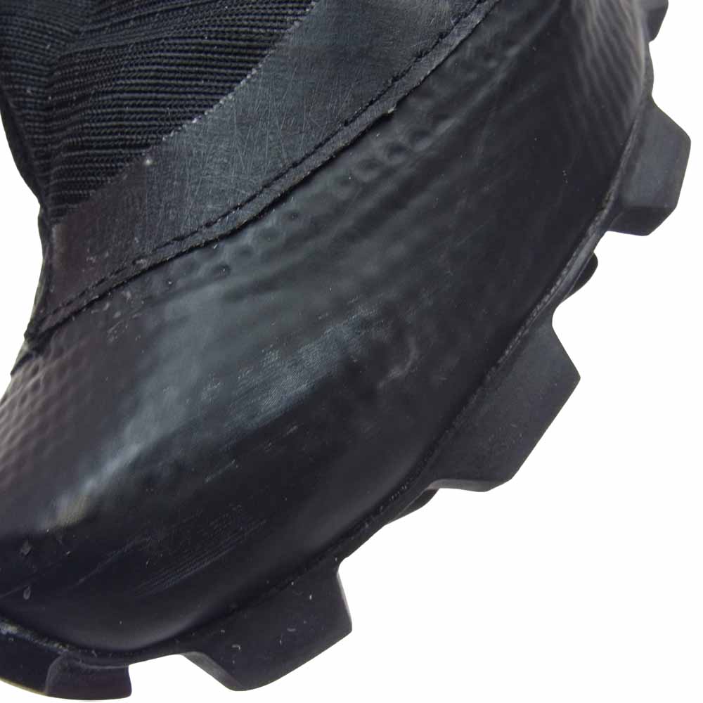 MAISON MARGIELA メゾンマルジェラ MM6 エムエムシックス × SALOMON サロモン S66WS0082 471695 CROSS LOW クロスロー スニーカー ブラック系 25cm【中古】