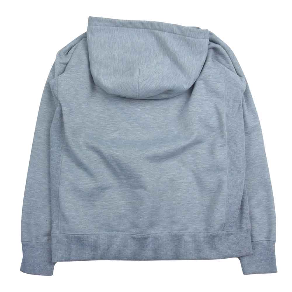 THE NORTH FACE ノースフェイス NT61721R SQUARE LOGO BIG HOODIE スクエア ロゴ ビッグ フーディ パーカー グレー系 S【中古】