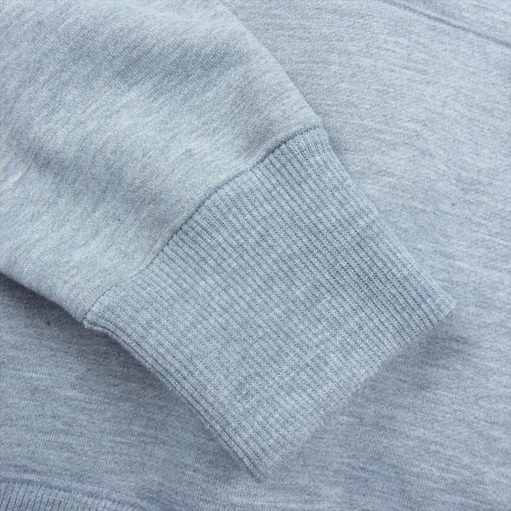 THE NORTH FACE ノースフェイス NT61721R SQUARE LOGO BIG HOODIE スクエア ロゴ ビッグ フーディ パーカー グレー系 S【中古】