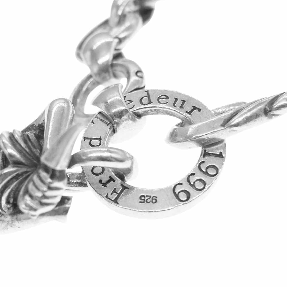FROID TIEDEUR フロワティエドール 罪と罰 ロゴ ブレスレット シルバー
