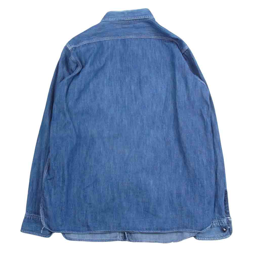 ジョーマッコイ 8HOUR UNION エイトアワーユニオン 長袖 デニム シャツ インディゴブルー系【中古】