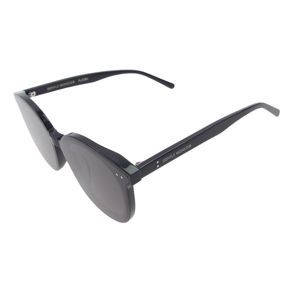 ジェントルモンスター Gentle Monster サングラス FLATBA Solo サングラス アイウェア ブラック系 65□17【中古】 ジェントルモンスター FLATBA Solo サングラス アイウェア ブラック系