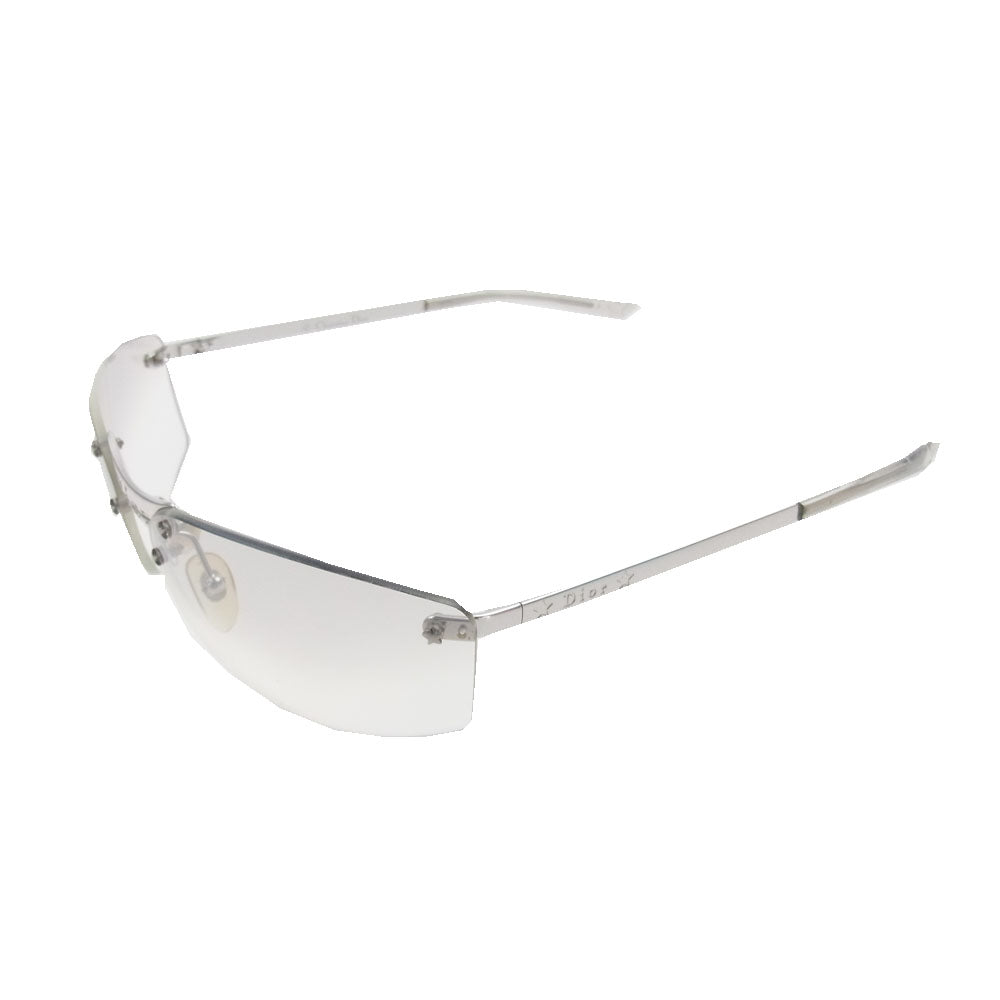 Dior ディオール YB7NN サングラス アイウェア 眼鏡 シルバー系 65□15【中古】